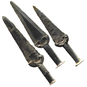 bronze age daggers